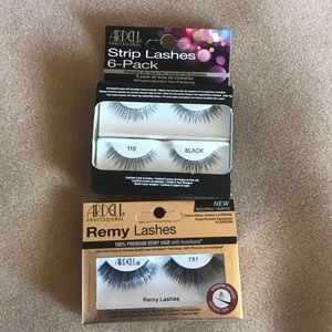 Ardell eyelashes 2box (strip lashes &remy lashes)